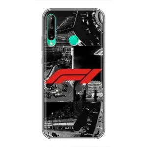 Чехол фильм Формула 1 для Huawei P40 Lite e (Коллаж Формула 1)