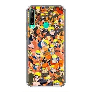 Чехлы с принтом Наруто на Huawei P40 Lite e (Коллаж Наруто)