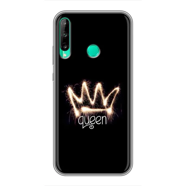 Чехол с рисунком «Корона» для Huawei P40 Lite e Чехол с рисунком «Корона» для Huawei P40 Lite e