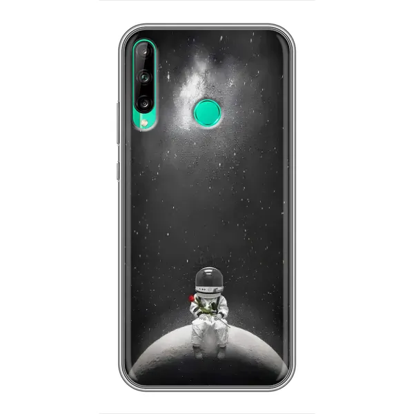 Чехол с рисунком «Космонавт романтик» для Huawei P40 Lite e Чехол с рисунком «Космонавт романтик» для Huawei P40 Lite e