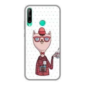 Чехол на тематику: Коты для Huawei P40 Lite e (Кот аристократ)