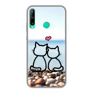 Силиконовые Чехлы Любимому человеку для Huawei P40 Lite e (Котейки)