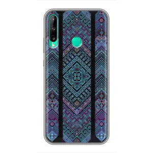 Силиконовый Чехол на Huawei P40 Lite e (Крутой орнамент)