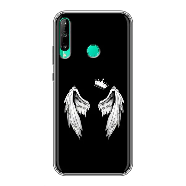 Чехол с рисунком «Крылья и корона» для Huawei P40 Lite e Чехол с рисунком «Крылья и корона» для Huawei P40 Lite e