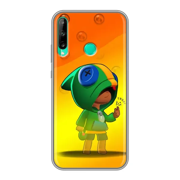 Чехол с рисунком «LEON в кофте» для Huawei P40 Lite e