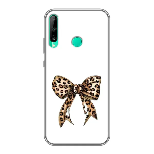 Чохол з малюнком «Леопардовий бант» для Huawei P40 Lite e Чохол з малюнком «Леопардовий бант» для Huawei P40 Lite e