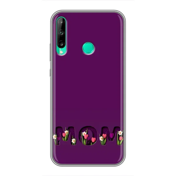 Чехол с рисунком «Мама с цветами» для Huawei P40 Lite e Чехол с рисунком «Мама с цветами» для Huawei P40 Lite e