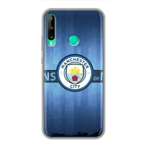 Силиконовые Чехлы принт Футбол на Huawei P40 Lite e (ManCity)