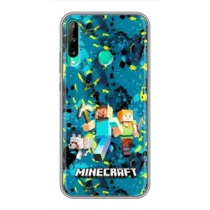 Чохли для Huawei P40 Lite e (Персонажі МайнКрафт) (Майнкрафт)