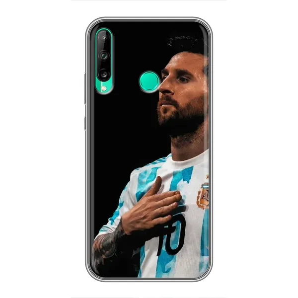 Чехол с рисунком «Месси Капитан» для Huawei P40 Lite e Чехол с рисунком «Месси Капитан» для Huawei P40 Lite e