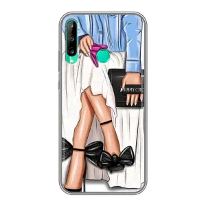 Силиконовый Чехол на Huawei P40 Lite e с картинкой Стильных Девушек (Мода)