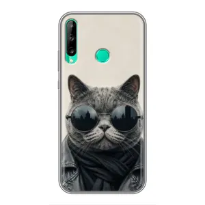 Чехол на тематику: Коты для Huawei P40 Lite e (Модный кот)