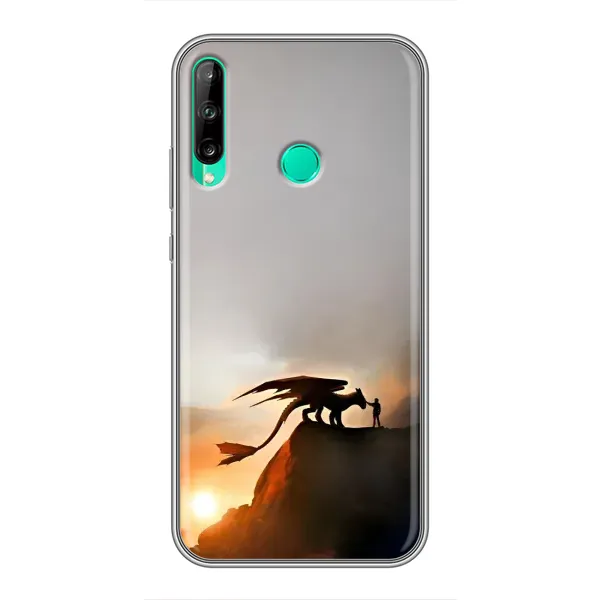 Чехол с рисунком «Мультиик Беззубик» для Huawei P40 Lite e Чехол с рисунком «Мультиик Беззубик» для Huawei P40 Lite e