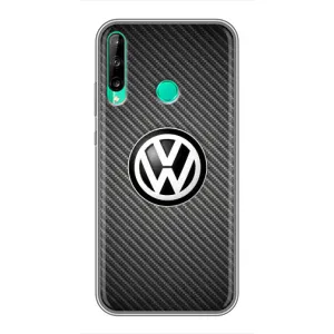Чехол "Фольксваген" для Huawei P40 Lite e (На карбоне)
