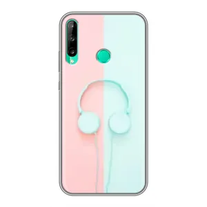 Девчачий Чехол для Huawei P40 Lite e (Наушники)
