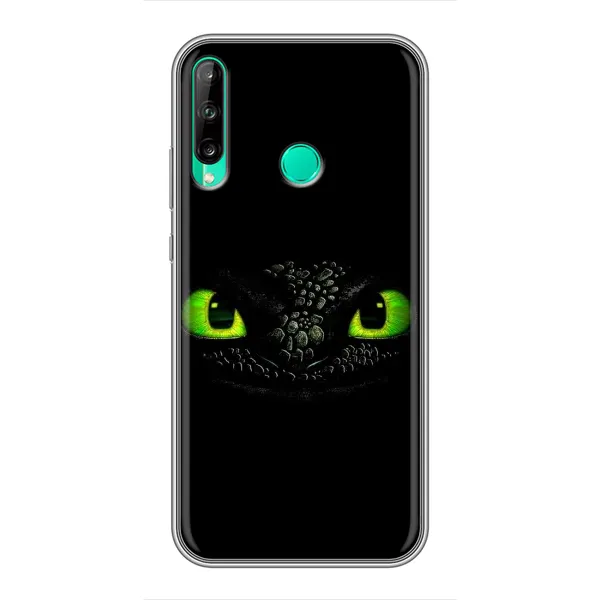 Чехол с рисунком «Глаза Беззубика» для Huawei P40 Lite e Чехол с рисунком «Глаза Беззубика» для Huawei P40 Lite e