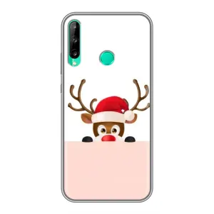 Чехол Санта Клаус для Huawei P40 Lite e (Олененок)