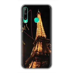 Чехол с Эйфелевой башней на Huawei P40 Lite e (Paris)