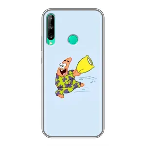 Чохли з Патріком на Huawei P40 Lite e (Патрік із подушкою)