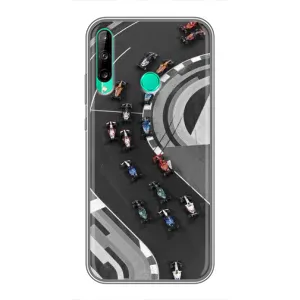 Чехол фильм Формула 1 для Huawei P40 Lite e (Гонки ф1)
