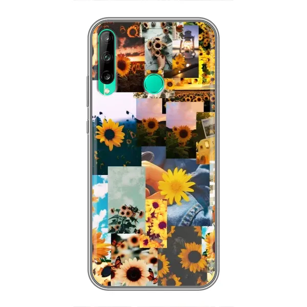 Чехол с рисунком «Подсолнуховый дизайн» для Huawei P40 Lite e Чехол с рисунком «Подсолнуховый дизайн» для Huawei P40 Lite e