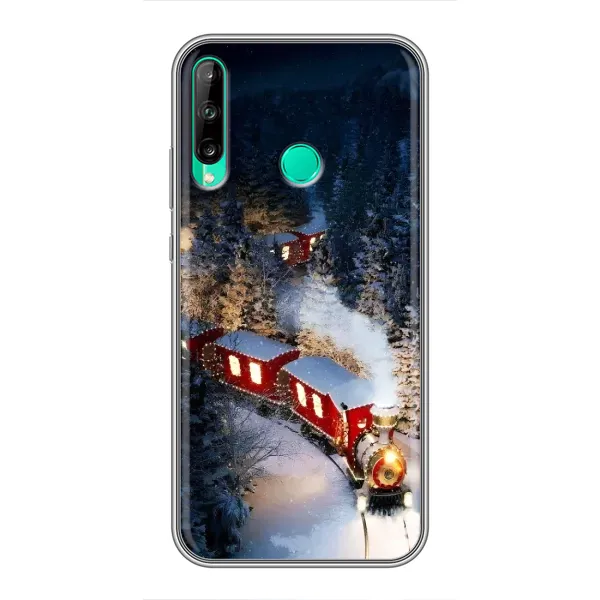 Чехол с рисунком «Поезд» для Huawei P40 Lite e Чехол с рисунком «Поезд» для Huawei P40 Lite e