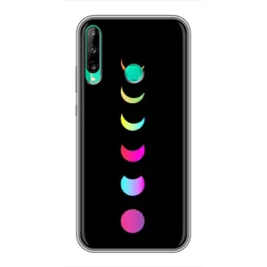 Чехол (ТПУ) с планетами на Huawei P40 Lite e (Полнолуние)