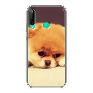 Чехол (ТПУ) Милые собачки для Huawei P40 Lite e (Померанский шпиц)
