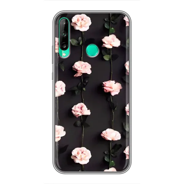 Чехол с рисунком «Розы» для Huawei P40 Lite e Чехол с рисунком «Розы» для Huawei P40 Lite e