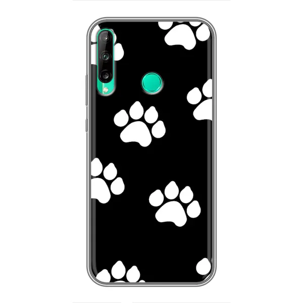 Чехол с рисунком «Следы собак» для Huawei P40 Lite e Чехол с рисунком «Следы собак» для Huawei P40 Lite e