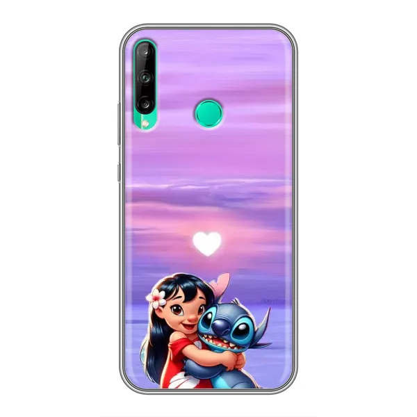 Чехол с рисунком «Стич и Лило» для Huawei P40 Lite e Чехол с рисунком «Стич и Лило» для Huawei P40 Lite e