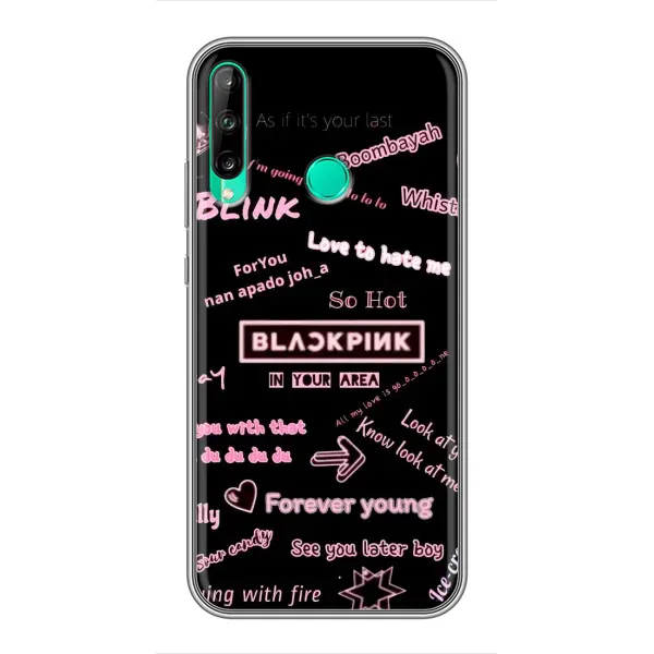 Чехол с рисунком «Стиль блэкпинг» для Huawei P40 Lite e Чехол с рисунком «Стиль блэкпинг» для Huawei P40 Lite e