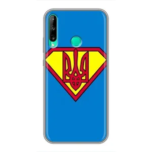 Чехол с картинкой (Патриотический ГЕРБ) на Huawei P40 Lite e