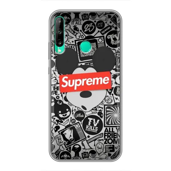 Чехол с рисунком «Supreme Маус» для Huawei P40 Lite e Чехол с рисунком «Supreme Маус» для Huawei P40 Lite e