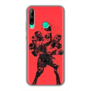 Чехлы с принтом Спортивная тематика для Huawei P40 Lite e (Тайсон Бокс)