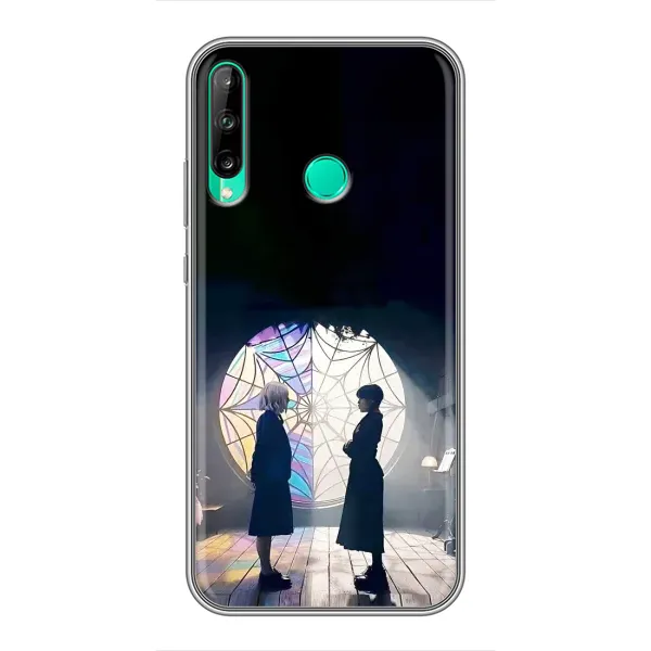 Чехол с рисунком «Уэнсдей и Энди» для Huawei P40 Lite e Чехол с рисунком «Уэнсдей и Энди» для Huawei P40 Lite e