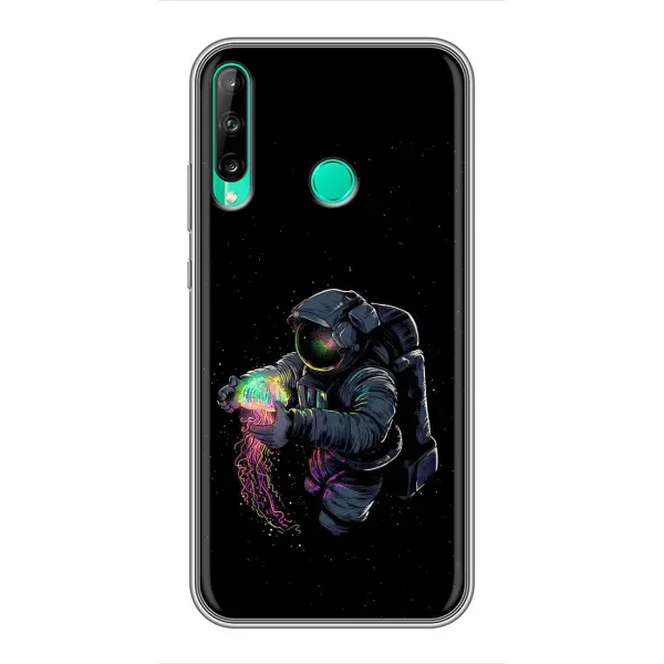 Чехол с рисунком «В руках земля» для Huawei P40 Lite e Чехол с рисунком «В руках земля» для Huawei P40 Lite e