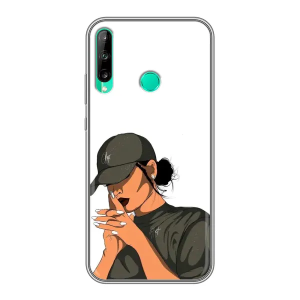 Чехол с рисунком «В зеленом» для Huawei P40 Lite e