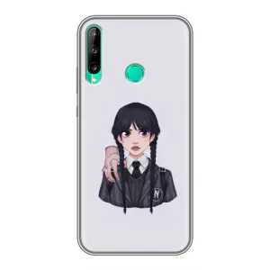 Чехлы с принтом Уэнсдей на Huawei P40 Lite e (Вещь Венсдей)