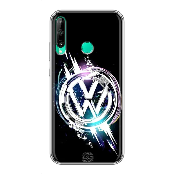 Чехол с рисунком «Volkswagen на черном» для Huawei P40 Lite e Чехол с рисунком «Volkswagen на черном» для Huawei P40 Lite e