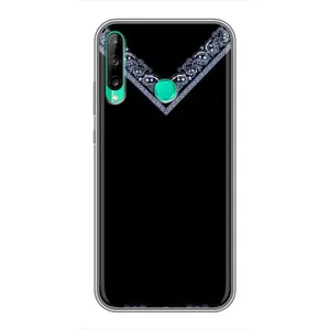 Силиконовый Чехол на Huawei P40 Lite e (Воротник вышиванки)