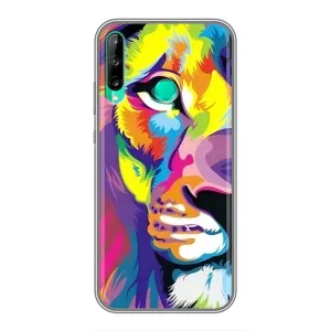 Чехол с картинкой на Huawei P40 Lite e (Яркий Лев)