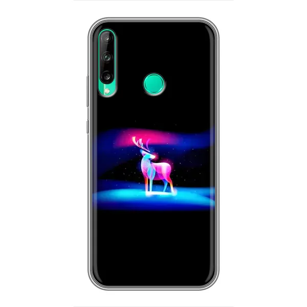 Чехол с рисунком «Яркий олень» для Huawei P40 Lite e Чехол с рисунком «Яркий олень» для Huawei P40 Lite e