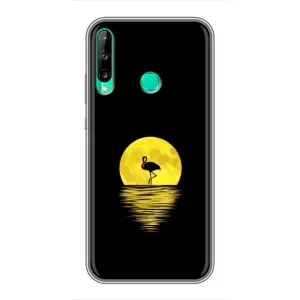 Летний Чехол на Huawei P40 Lite e (Желтый Закат)