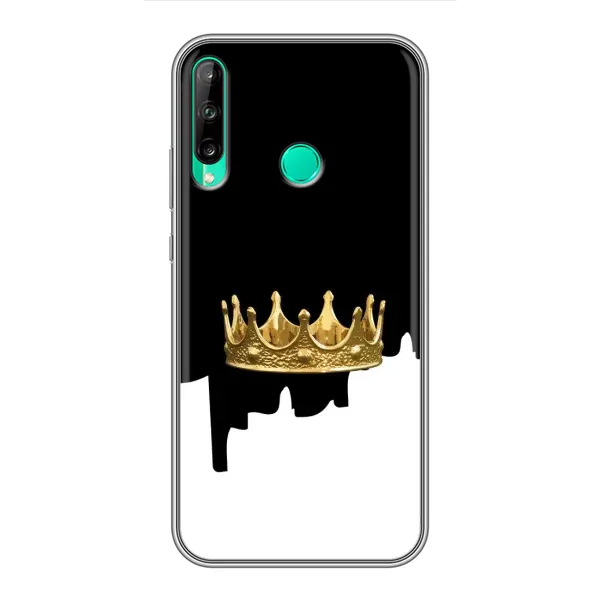 Чехол с рисунком «Золотая корона» для Huawei P40 Lite e Чехол с рисунком «Золотая корона» для Huawei P40 Lite e