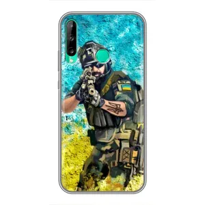 ЗСУ Чехлы (TPU) для Huawei P40 Lite e (ЗСУ Воин)