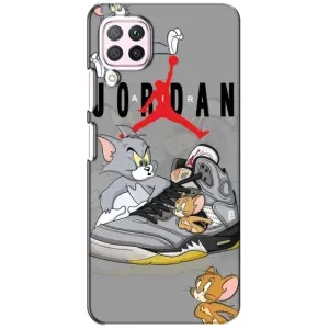 Силиконовый Чехол Nike Air Jordan на Хуавей П40 Лайт (Air Jordan)