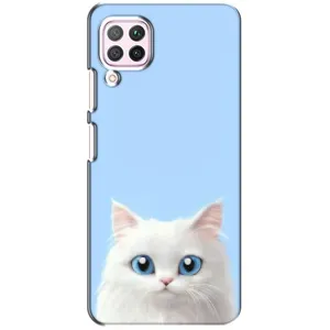 Чохол на тематику: Коти для Huawei P40 Lite (Білий кіт)
