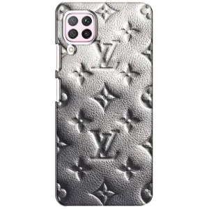 Текстурный Чехол Louis Vuitton для Хуавей П40 Лайт (Бежевый ЛВ)