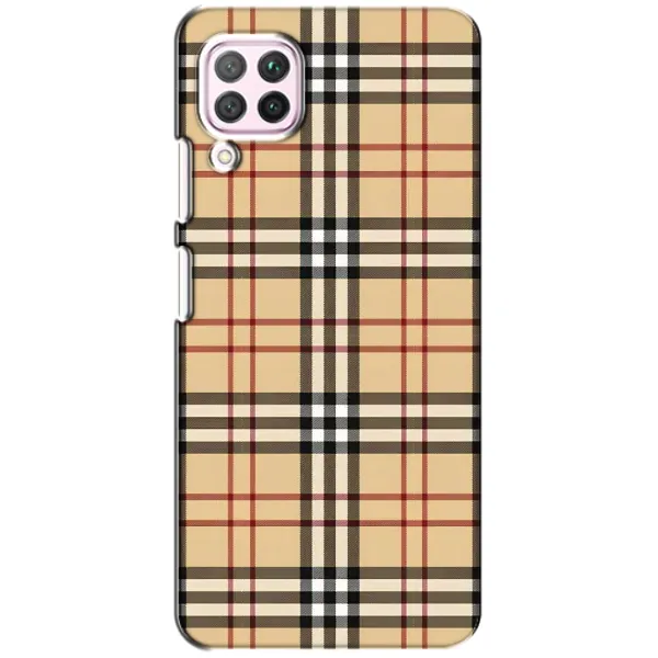 Чехол с рисунком «Burberry стиль» для Huawei P40 Lite Чехол с рисунком «Burberry стиль» для Huawei P40 Lite